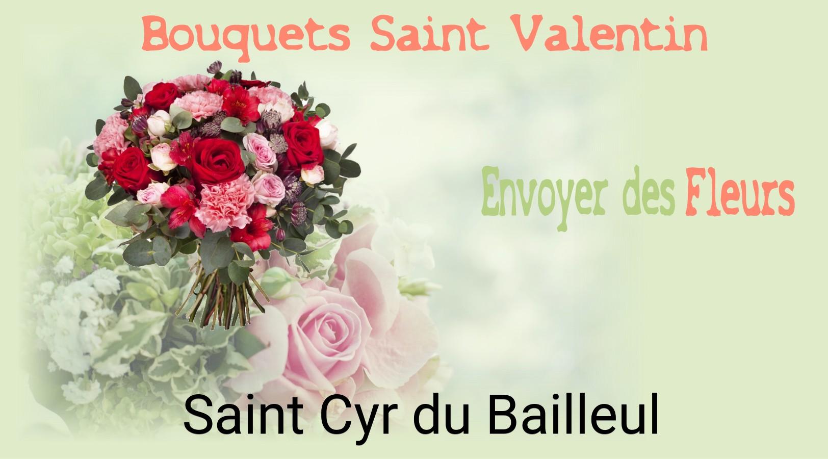 Roses de Saint-Valentin livrées à Saint-Cyr-du-Bailleul